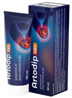 Artodip Gel – 50 ml Tube und Verpackung